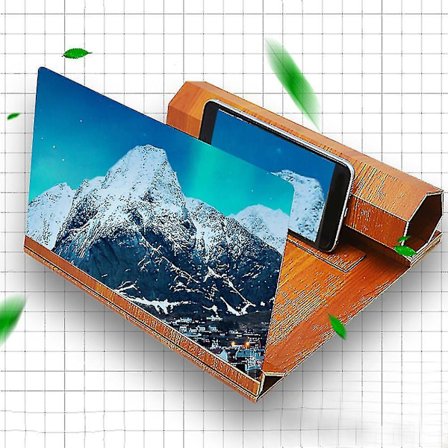 12inch Desktop 3d Screen Magnifier Video Amplifier Stand Holder For Mobile Phone