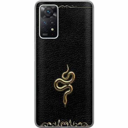 Xiaomi Redmi Note 11 Pro Genomskinligt Skal Guld Orm