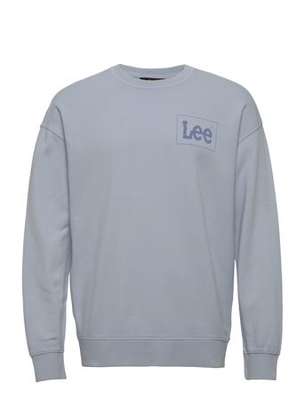 Logo Loose Crew Blue Lee Jeans