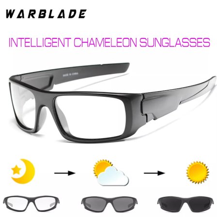 Fotokromatiska Polariserade Solglasögon Män Bilkörning Glasögon Solglasögon Glasögon Lunettes De Soleil Pour Hommes Shades