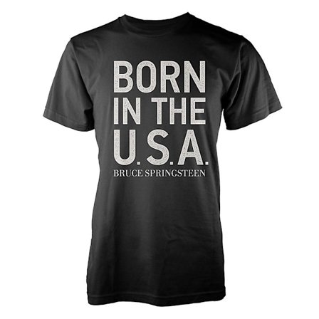 Bruce Springsteen född i USA T-shirt
