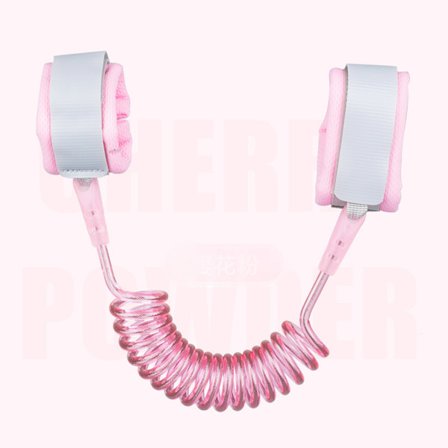 För att säkerställa barns säkerhet och förhindra att de går vilse, används ett barnkoppel för att förhindra att de går vilse (rosa) 2,5M