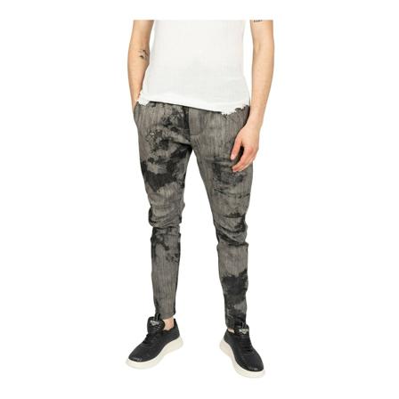 La Haine Inside Us, Slim-fit Jeans Szary, Mężczyzna, Rozmiar: L