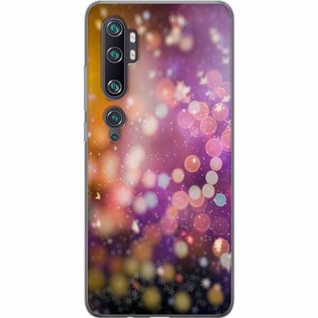 Xiaomi Mi Note 10 Pro Genomskinligt Skal Glitter