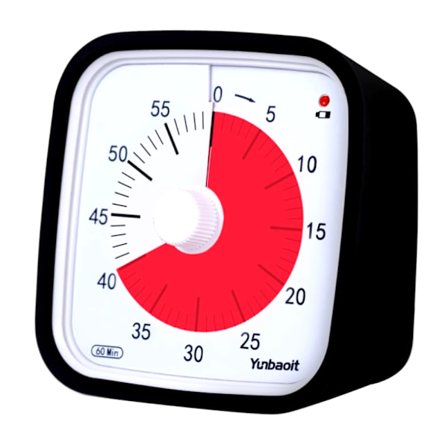 Visuelt Klasserumstimer – Effektiv Tidsstyring på 60 Minutter Sort