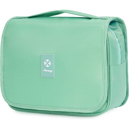 Hængende Toilet Taske Rejse Toilet Taske Kosmetik Taske Mørkegrøn