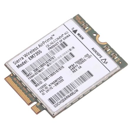 4G LTE-modul EM7355 Gobi5000 WWAN 753080-005 til HP EliteBook 820 840 850 G1