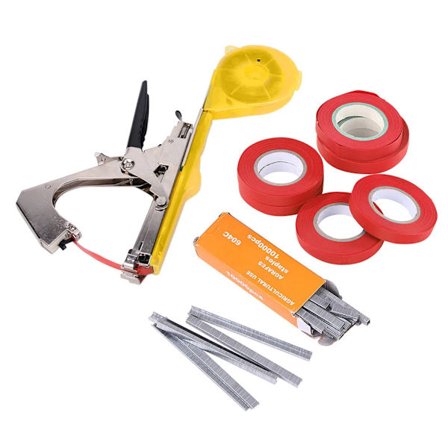 Tapetool Växt Trädgård Växt Tapet Bundle + 10 Rullar Tejp Set för Grönsaker Druvor Tomat Gurka Paprika Blomma Vinranka