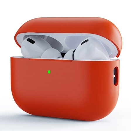 AirPods Pro 2 silikonisuojus - Oranssi
