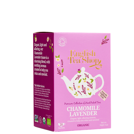 English Tea Shop Te Kamomill & Lavendel 20 tepåsar