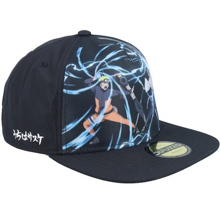Difuzed - Black - snapback - Cap - Naruto Shippuden Novelty Black Snapback - Hatstore