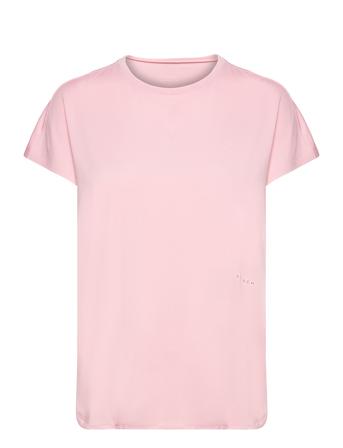 Jersey Loose Tee T-shirts & Tops Short-sleeved Rosa Röhnisch*Betinget Tilbud