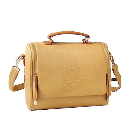 Kvinners skulderveske med glidelås, stor kapasitet, PU-lær, for mobiltelefon