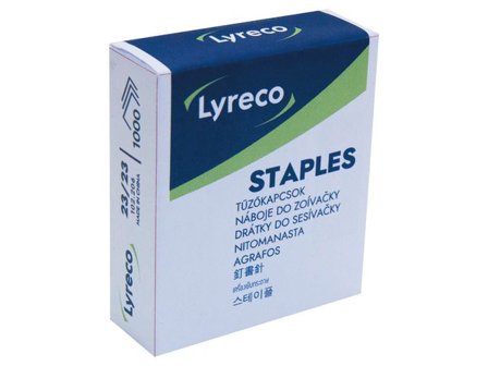 Lyreco Häftklammer 23/23 1000/fp - Lyreco - Kontorsmaterial - Till skrivbordet - Häftklammer och tillbehör