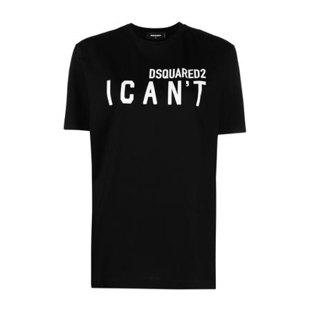 Dsquared2 T-Shirts , Zwart , Dames , Maat: XS