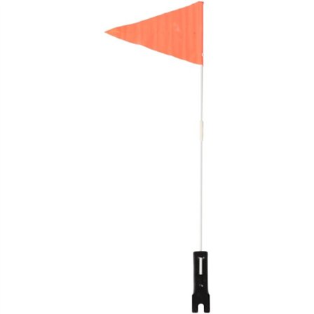 2 stk. børnecykel flag, cykelvimpelstang, cykeltrailer flag, børnecykel sikkerhedsflag