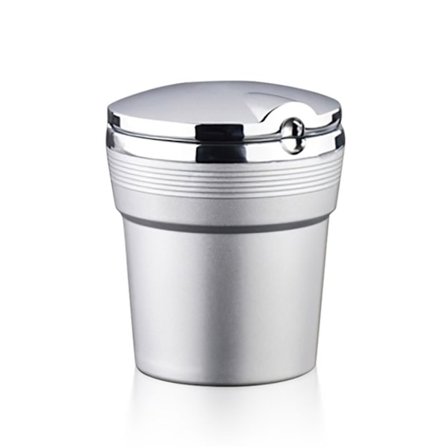 Bilaskebæger Med Led Lys SØLV