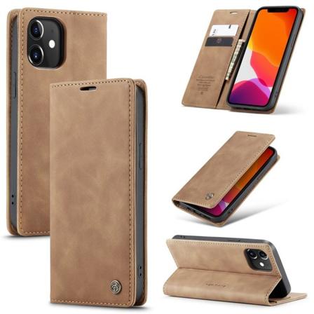 Iphone 12 Mini - Caseme Retro Fodral - Brun Brown Brun