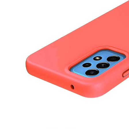 Samsung Galaxy A52s Silikonskal - Rosa
