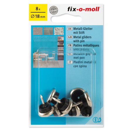 Fix-O-Moll Metallknott M/Stift 18Mm.