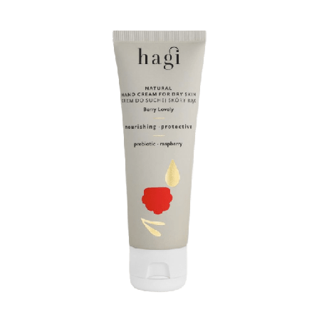 Hagi Natural Hand Cream For Dry Skin Berry Lovely Unisex 50 ml