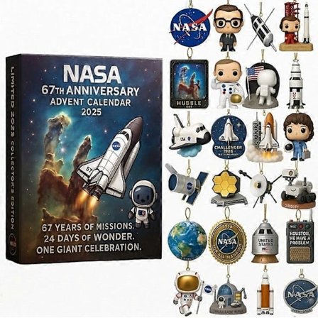 Fast and Furious Serie Luksusbil Advents Julekalender, Juletræspynt, Akrylvedhæng