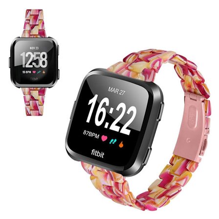 Fitbit Versa 2 / Versa Lite resin watch band - Red Mix