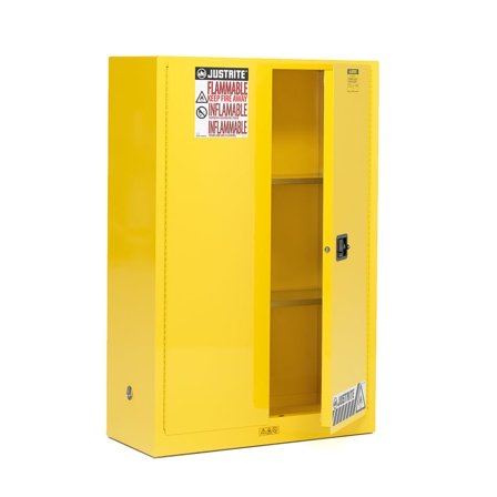 Sikkerhetsskap, 170 l, gul