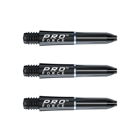 Winmau Pro Force Shafts | Winmau Extra Short / Black