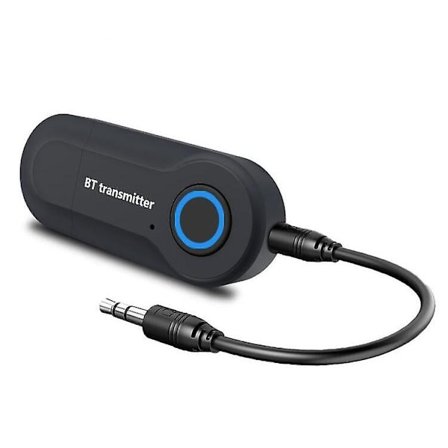 Bluetooth-sändare 3,5 mm Jack Ljudadapter Trådlös Bluetooth 4.0 Stereo Ljudsändare Adapter för Hörlurar TV