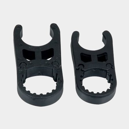 Holder til badestige, nylon, passer til Ø22 mm rør