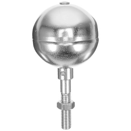 Flaggstångsknopp i aluminium, flaggstångsdekoration, flaggstångstillbehör (FMY)