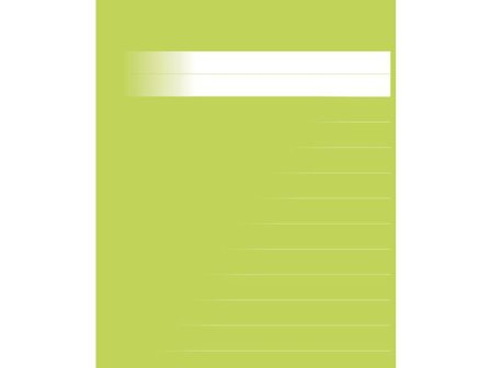 Skrivhäfte17x21cm linj. 14,5mm ljusgrön - Lyreco - Skola och förskola - Förbrukning skola häften - Skrivhäften