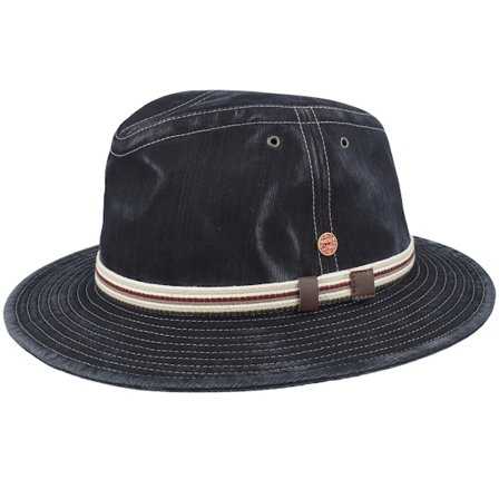 Mayser - Černá traveler Klobouk - Menowin Outdoor Black Traveller @ Hatstore