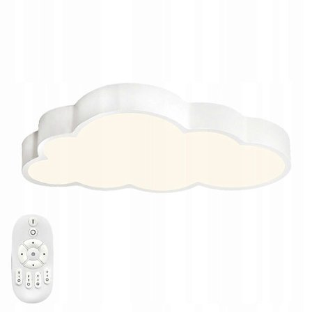 Cloud 48w Loftlampe til børneværelse med dæmpning