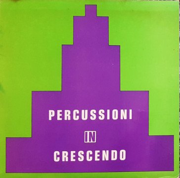 Percussioni in crescendo (vinyl black) Giuliano Sorgini