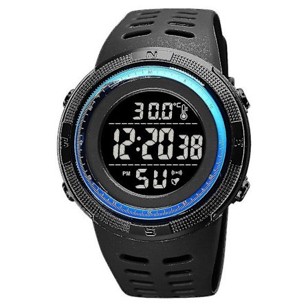 Skmei 1681 Body Ambient Temperature Tracker Electronic Watch