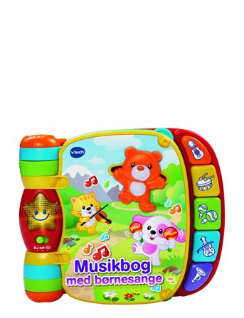 Vtech Vtech Baby Musikbog Med Børnesange Dk - Multi/patterned - ONE SIZE