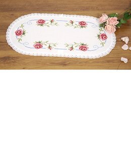 Broderikit Duk Rosor på rad