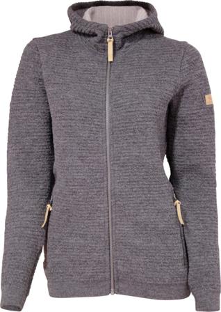 Ivanhoe Women's Morel Hood Women Mid layer tops Grey 42