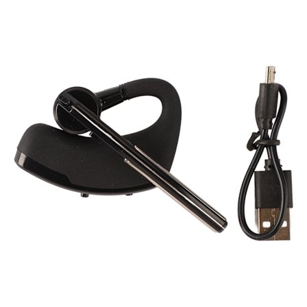 Bluetooth-ørepropp med støyreduksjon - 180 graders justerbar trådløs forretningsøretelefon for kontor og kjøring