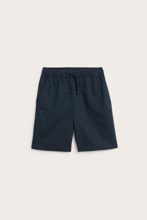 Kappahl | Shorts i linnemix Mörkblå 164 | Mörkblå