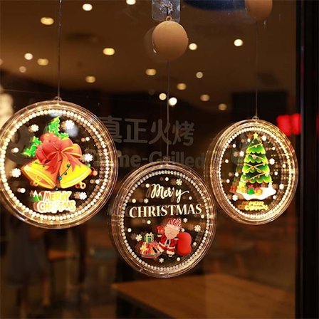 Jouluvalo koriste roikkuva ikkuna joululahja joulukoriste