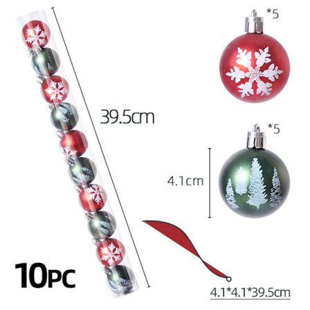 #Joulu 4CM sinkitty pallo maalaus#