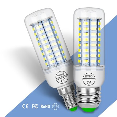 E27 E14 7W 9W 12W 15W 20W 25W 5730 SMD LED maissipolttimolamppu