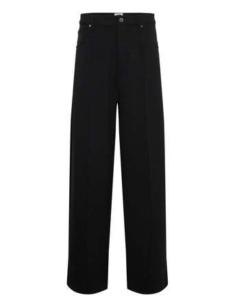 Weekday Loose Baggy Track Trousers - Black - 50