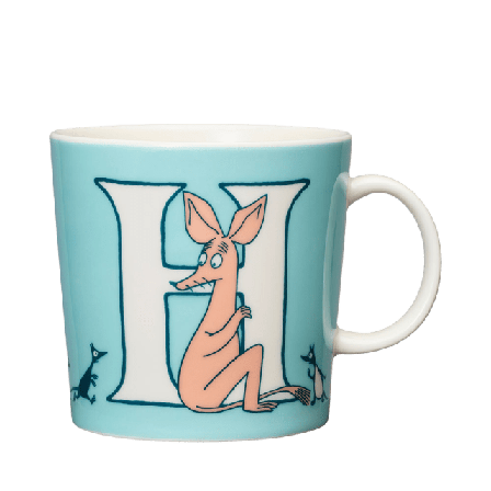 Arabia Muminmugg 40 cl ABC M Kök & matlagning Blå ONESIZE