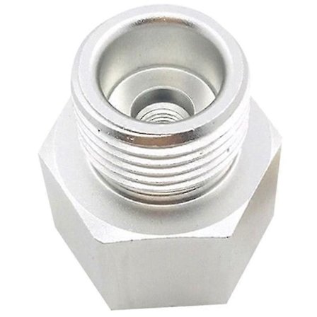 1x Co2-säiliöadapteri Messinkisylinteri Naaras Cga 320 Uros W21.8 Muunninliitin Co2-säädin O