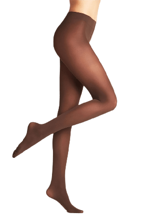 Falke Pure Matt 50 Den Tights Strumpbyxor Dam Brun XL