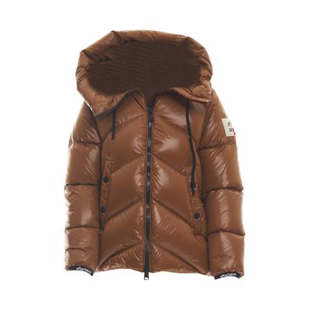 Afterlabel Down Jas , Bruin , Dames , Maat: M